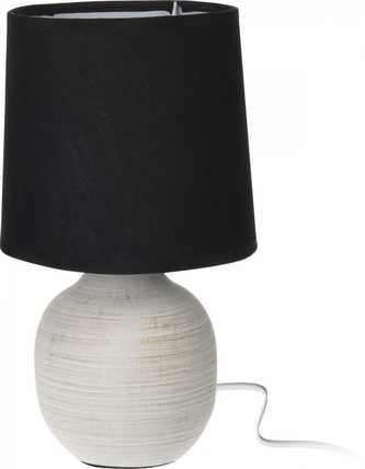Stolní lampa černá, 25x15x15 cm