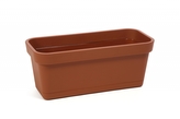 Plastový truhlík Lobelia 400 mm, terracota
