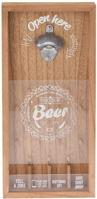 Otvírák pivních lahví Beer 39x18,5x4 cm