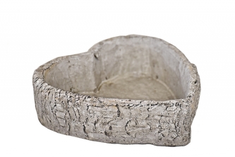 Cementové srdce Betula 5,5x18x18 cm