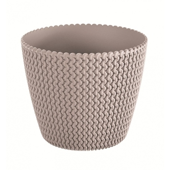 Květináč Splofy 13 cm mocca
