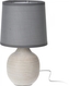 Stolní lampa šedá, 25x15x15 cm