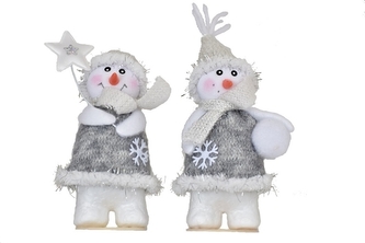 Vánoční figurka sněhulák