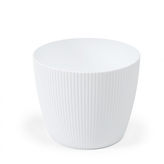 Plastový květináč Magnolia Jumper 190 mm, bílý