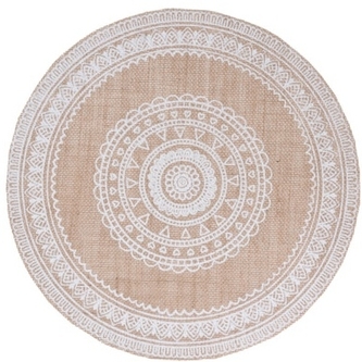 Jutové prostírání 38 cm C