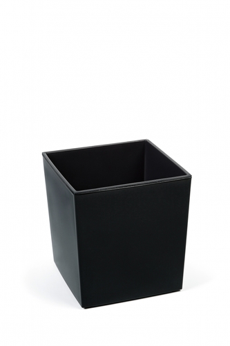 Plastový květináč Juka 400x400 mm, černý
