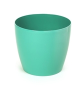 Plastový květináč Magnolia 360 mm, smaragd