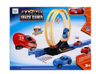 Automobilová dráha s příslušenstvím MEGA CREATIVE 441293