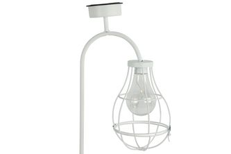 Solární LED lampa Lomax bílá 90 cm