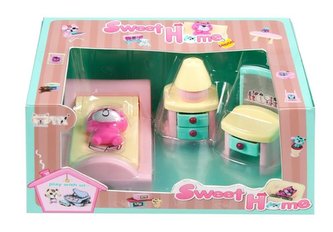 Sada nábytku s doplňky MEGA CREATIVE kotě 443063