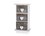 HOME DECOR Polička SOLID HEART, 3 šuplíky