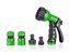 HAPPY GREEN Souprava s pistolovým rozstřikovačem - 7 funkcí, 4 ks