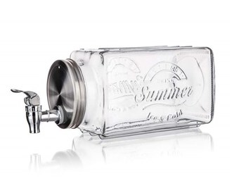 BANQUET Zásobník skleněný s ventilem SUNRISE 3 l