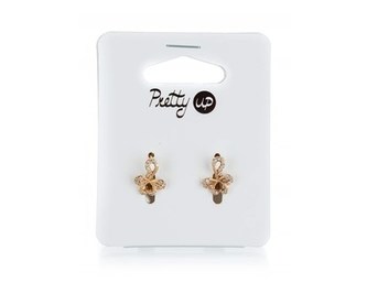 Náušnice PRETTY UP 1,5 cm, 1 pár, mašle