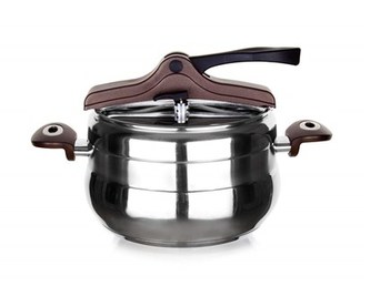 BANQUET Tlakový hrnec PREMIUM Dark Brown 5 l