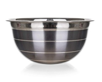 BANQUET Mísa nerezová AVANZA, 23 cm, šedá