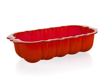 BANQUET Forma na chléb silikonová CULINARIA Red 33 x 17,5 x 8 cm