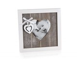 HOME DECOR Rámeček SCULPTURE HEART HEART, var.3