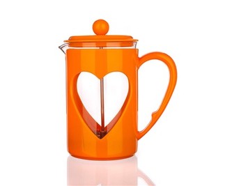 BANQUET Konvice na kávu DARBY 0,8 l, oranžová