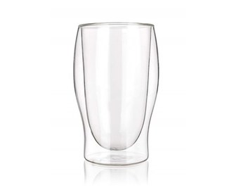 BANQUET Sklenice dvoustěnná DOBLO 620 ml, široká