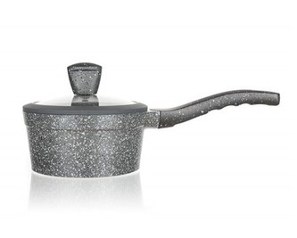 BANQUET Rendlík s nepřílnavým povrchem GRANITE 16 cm, poklice, stříkané dno