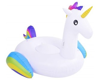 Kruh nafukovací 218 x 160 x 120 cm, jednorožec