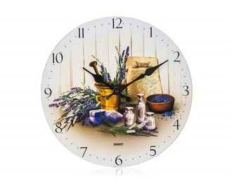 BANQUET Hodiny nástěnné LAVENDER 30 cm