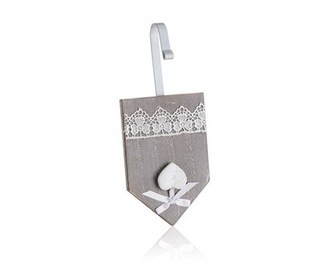 HOME DECOR Věšáček s krajkou s 1 háčkem LACEWORK