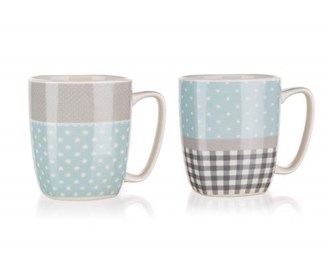 BANQUET Hrnek square MAUDE 370 ml, mix dekorů