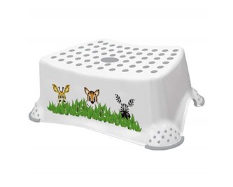 KEEEPER Stolička - schůdek JUNGLE 40,5 x 28,5x14 cm