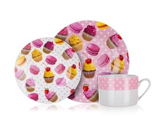 BANQUET Sada snídaňová CAKES, 3 ks