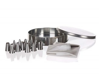 BANQUET Dekorační sada CULINARIA - zdobící sáček, 14 trysek, konektor