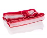 BANQUET Osuška bavlněná velurová BEACH 80 x 160 cm, červené pruhy