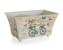 HOME DECOR Květináč plechový obdélník BICYCLE 20 x 12 x 10 cm