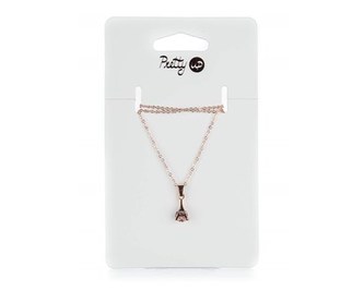 Řetízek s přívěskem PRETTY UP 40 cm, Eiffelovka