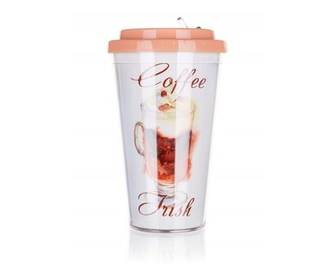 BANQUET Hrnek cestovní dvoustěnný COFFEE 500 ml, Coffee Irish