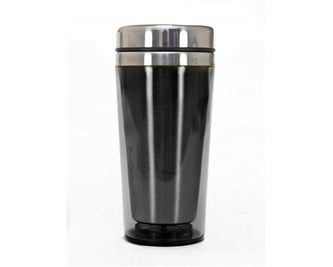 BANQUET Hrnek cestovní AVANZA 410 ml, černá