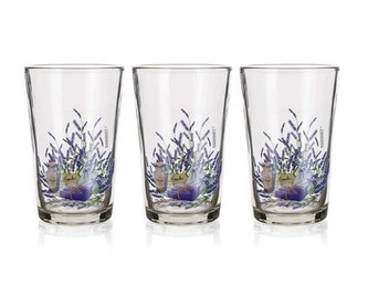 BANQUET Sada sklenic LAVENDER 230 ml, 3 ks