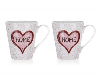 BANQUET Sada keramických hrnků HOME Coll. 330 ml, 2 ks