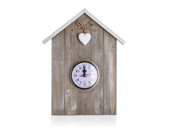 HOME DECOR Hodiny SOLID HEART, dům