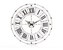 Hodiny nástěnné ANTIC SILVER  50 cm