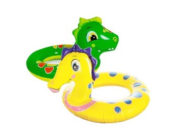 Kruh nafukovací se zvířátkem 60 x 50 cm, 3 - 6 let