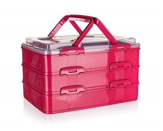 BANQUET Party box s držadly CULINARIA 42 x 29 x 25 cm, malinová