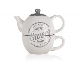 BANQUET Konvička keramická se šálkem SWEET HOME, OK