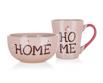 BANQUET Sada snídaňová - hrnek a miska HOME Coll., 2 ks