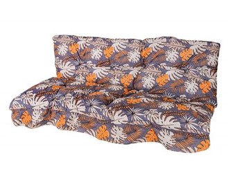 Polstr na houpačku 130 cm, vzor antracit