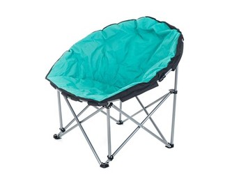 HAPPY GREEN Křesílko skládací RAVENNA 93,5 x 107 x 76 cm, modré