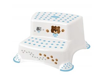 KEEEPER Stolička - dvojschůdek BEARS 40 x 37 x 21 cm