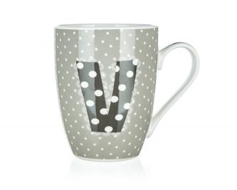 BANQUET Hrnek keramický ABC 340 ml, písmeno V