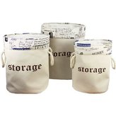 Koš na prádlo Storage, sada 3ks